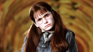Shirley Henderson si zahrála 14letého ducha v Harry Potterovi