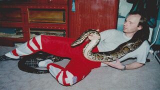 Chovatel hadů Karel Zavadil