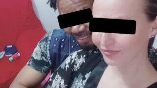 Lucie T. s manželem, za kterého se provdala v Brazílii