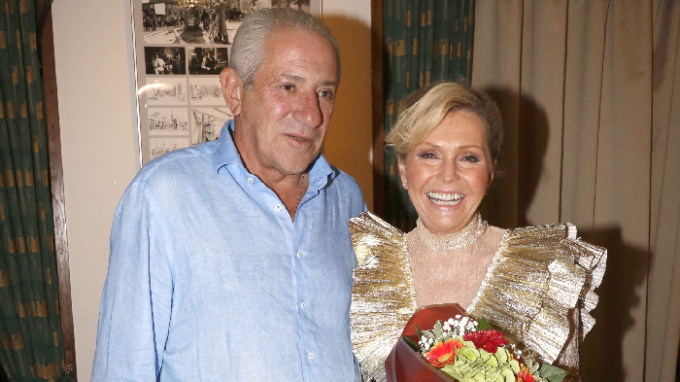 Helena Vondráčková s manželem