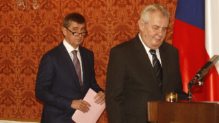 Andrej Babiš a prezident Miloš Zeman