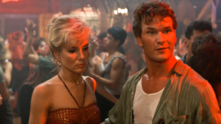 Cynthia Rhodesová s Patrikem Swayzem