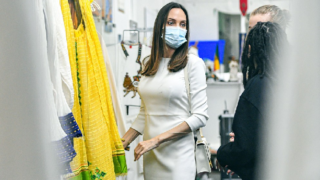 Herečka Angelina Jolieová