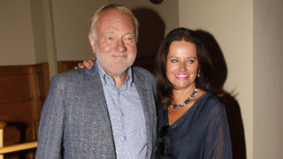 Herec Luděk Sobota s manželkou Adrianou