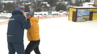 Záběry z napadení reportéra