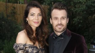 Leoš Mareš s manželkou Monikou