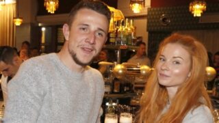 Herec Jakub Štáfek se snoubenkou Dominikou