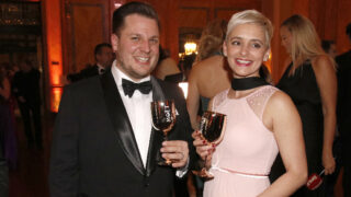 Tomáš Savka s manželkou