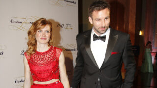 Gabriela Soukalová s exmanželem Petrem Koukalem