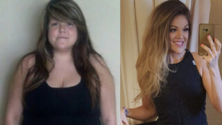 Melissa Bibeau shodila přes 44 kilogramů