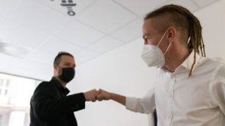 Předseda Pirátů Ivan Bartoš