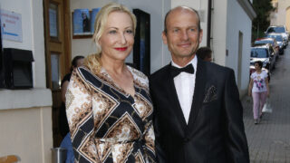 Moderátor Dalibor Gondík s manželkou Markétou