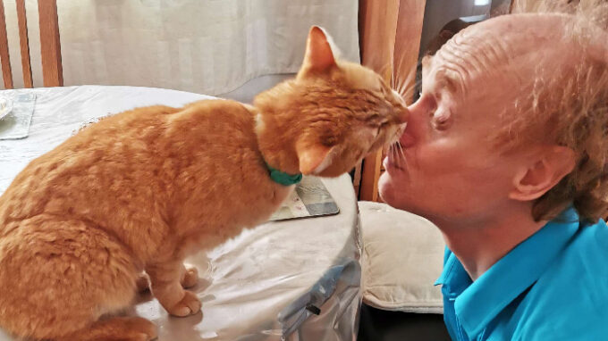 Kocour Micík a Jaroslav Flegr