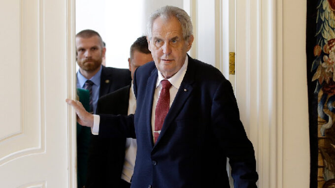Prezident Miloš Zeman