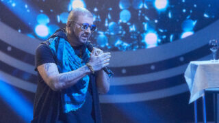 Herec Petr Rychlý jako rapper Rytmus