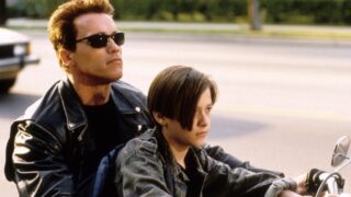 Herec Edward Furlong s Arnoldem Schwarzeneggerem