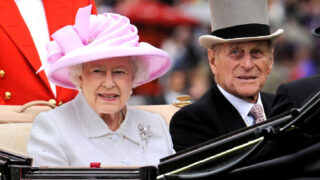 Královna Alžběta II. a její manžel princ Philip