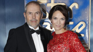 Moderátoři Marek Eben a Tereza Kostková