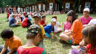 Dětský tábor - ilustrační snímek