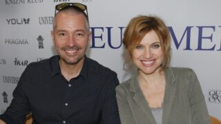 Monika Valentová s manželem Martinem Veselovským