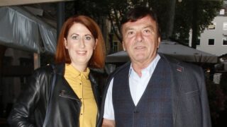 Pavel Trávníček s manželkou Monikou