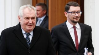 Miloš Zeman a Jiří Ovčáček