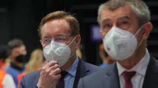 Andrej Babiš a Petr Arenberger