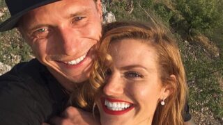 Gabriela Soukalová a její přítel Miloš Kadeřábek