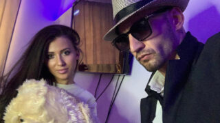 Sámer se svou partnerkou Annou