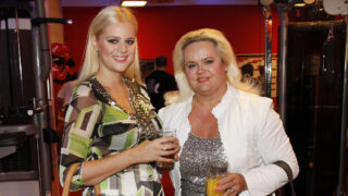 Ornella s matkou Monikou