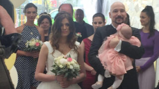 Zpěvák Bohuš Matuš a jeho nevěsta Lucie