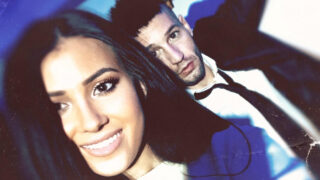 Zpěvák Sámer Issa s partnerkou