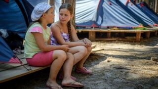 Letní tábor - ilustrační foto