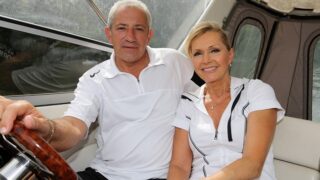 Helena Vondráčková a Martina Michal na Slapech.