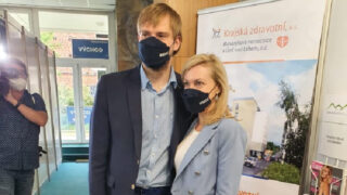 Ministr s manželkou Olgou