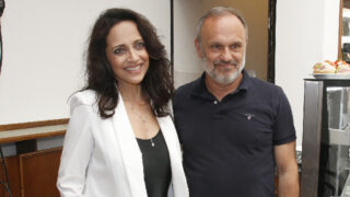 Zpěvačka Lucie Bílá a její bratr Karel Zaňák