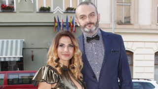 Herečka Eva Decastelo s manželem