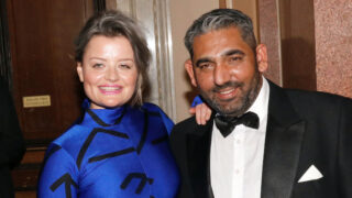 Herečka Erika Stárková a herec Zdeněk Godla