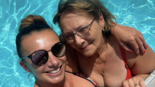 Herečka Alice Bendová s maminkou