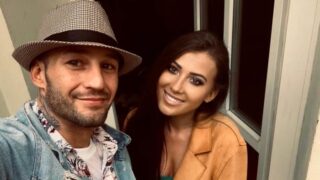 Sámer Issa a jeho bývalá partnerka Julie Anna.