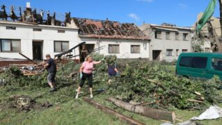 Tornádo zasáhlo jižní Moravu