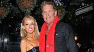 Herec David Hasselhoff s manželkou Hayley Robertsovou