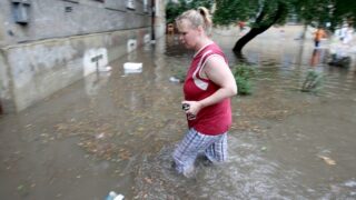 Přívalové deště - ilustrační foto