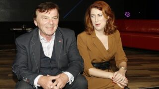 Pavel Trávníček a jeho manželka Monika Trávníčková