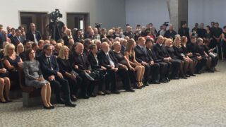 Rodina se loučí s Františkem Nedvědem