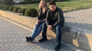 Andrej Babiš mladší s kamarádkou Petrou