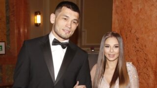 Zpěvačka Monika Bagárová s partnerem Makhmudem Muradovem