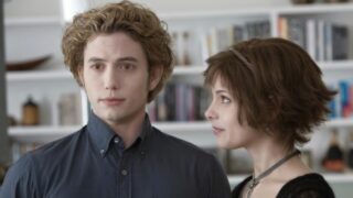 Herec Jackson Rathbone a Ashley Greenová v sáze Stmívání