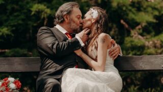 Novomanželé Radek a Markéta Johnovi