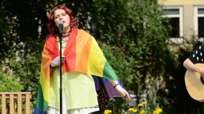 Karin Ann během vystoupení